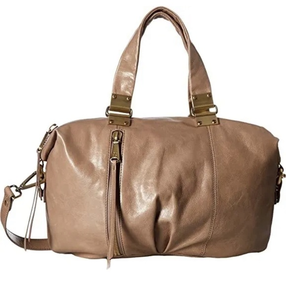 Hobo Derby Calfskin Leather Satchel